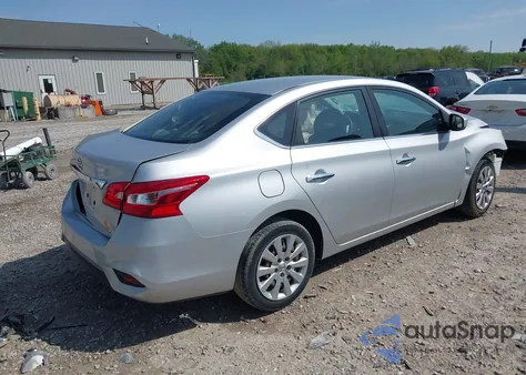 2017 Nissan Sentra S from USA, damaged, VIN 3N1AB7AP4HY303578